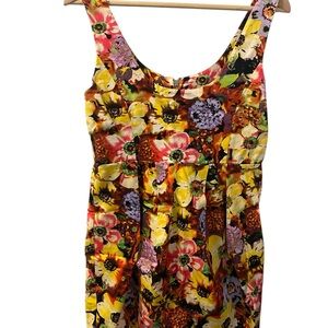 Kopa Floral Sleeveless Mini Dress Size Medium